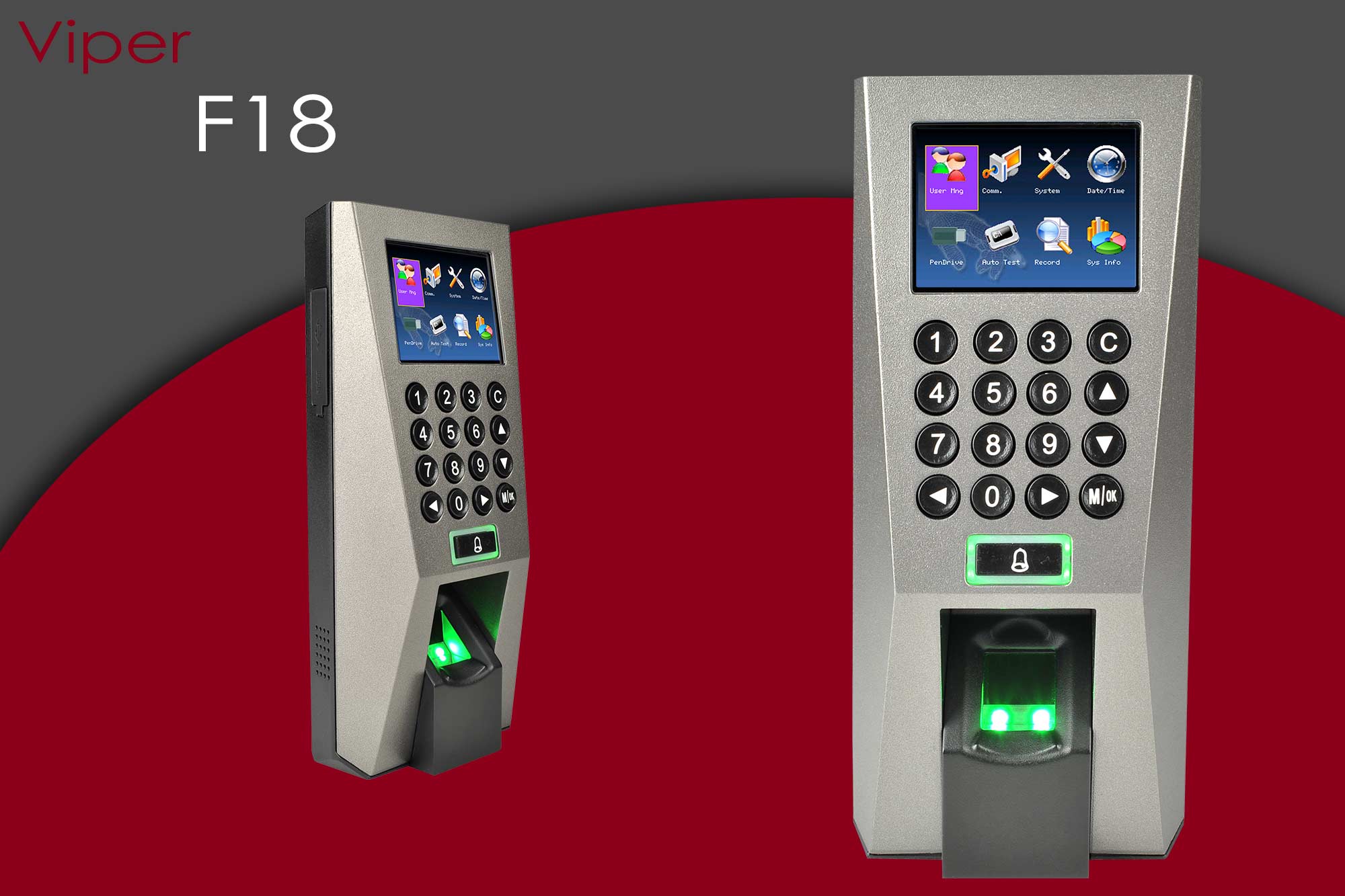 Viper F18 Time and Attendance and Access Control
