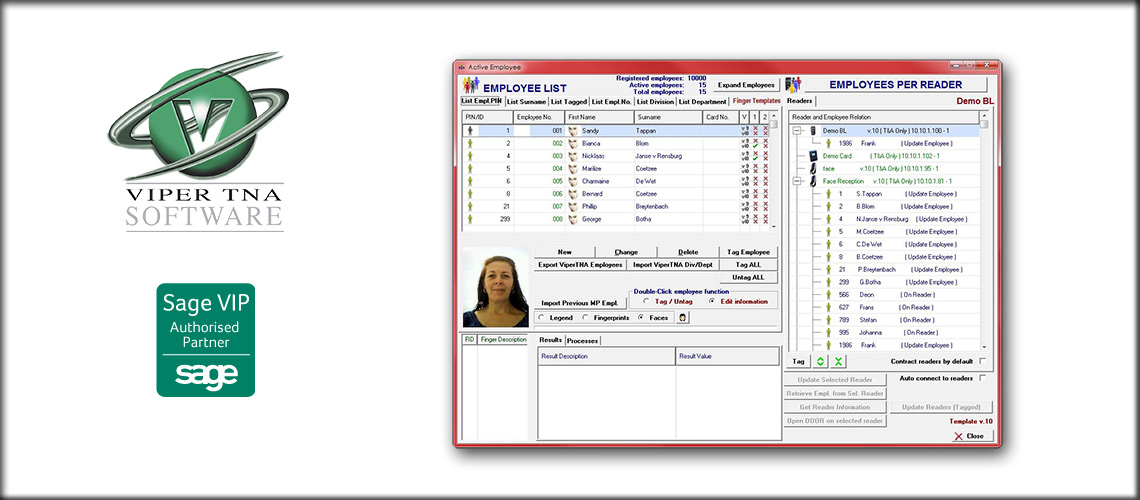 Viper Time and Attendance Software