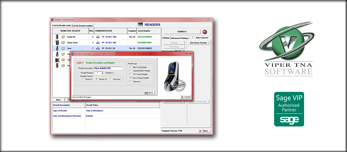 Viper Time and Attendance Software