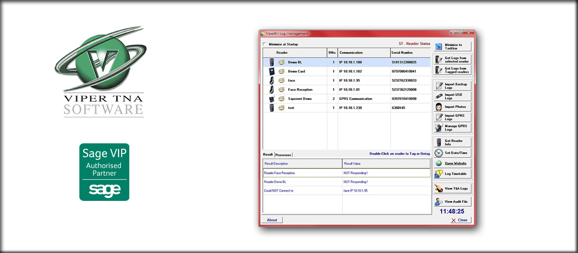 Viper Time and Attendance Software