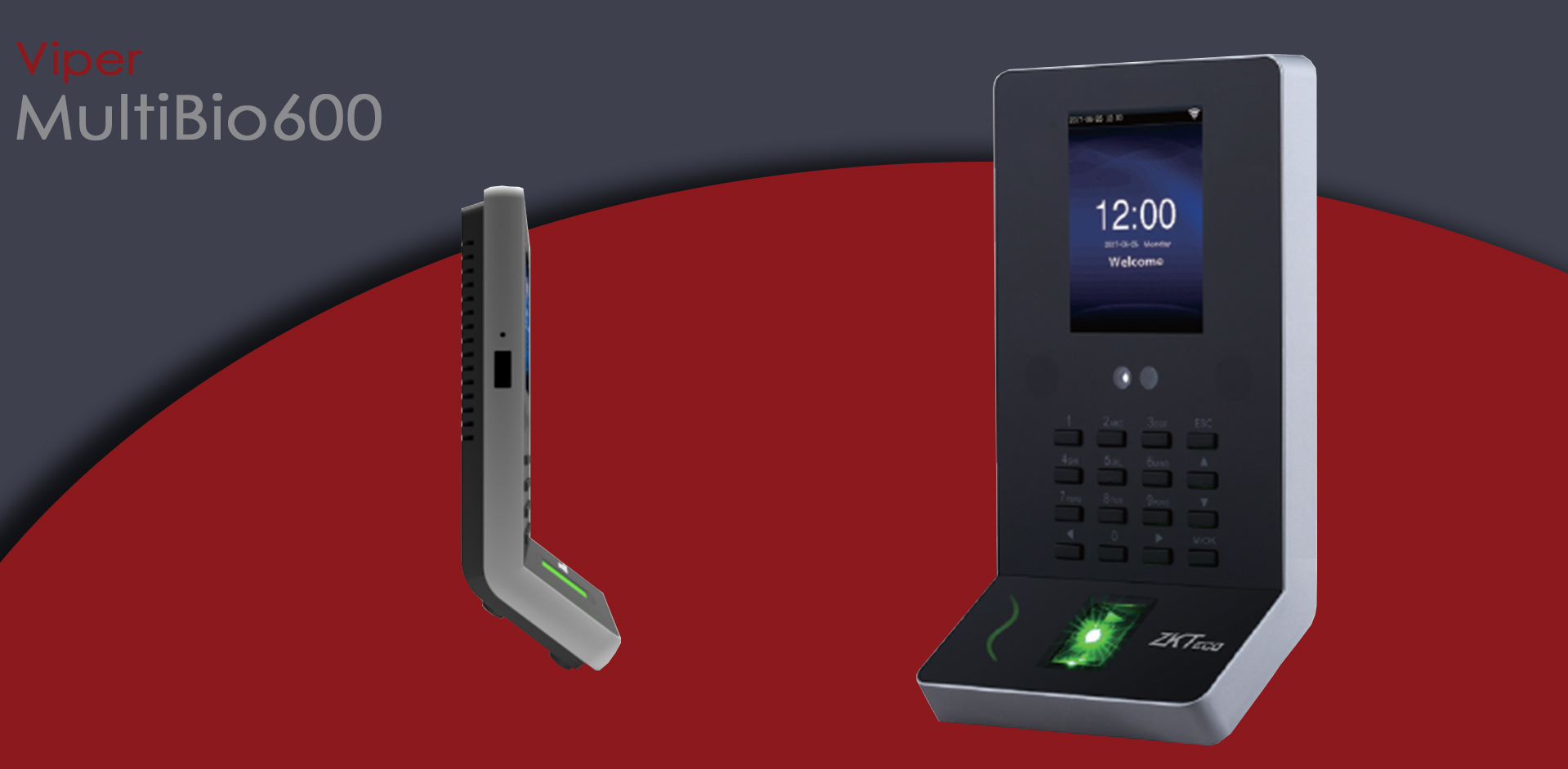 Viper MultiBio600 Facial Time and Attendance and Access Control